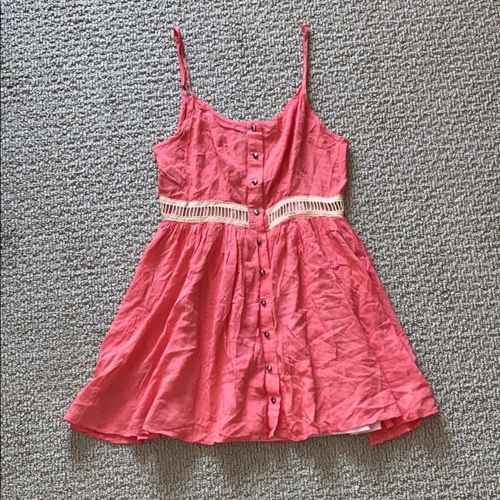 Orange Dress By Cals size medium